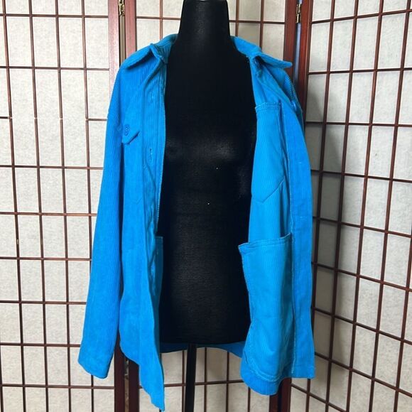 AVEC LES FILLES ANTHROPOLOGIE THICK CORDUROY SHIRT SHACKET JACKET‎ SZ M - Picture 4 of 9